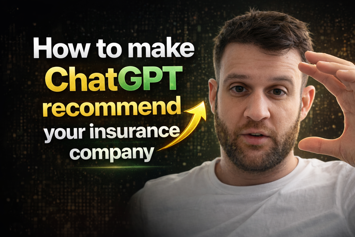 How to get Chat GPT to recommend your insurance brand