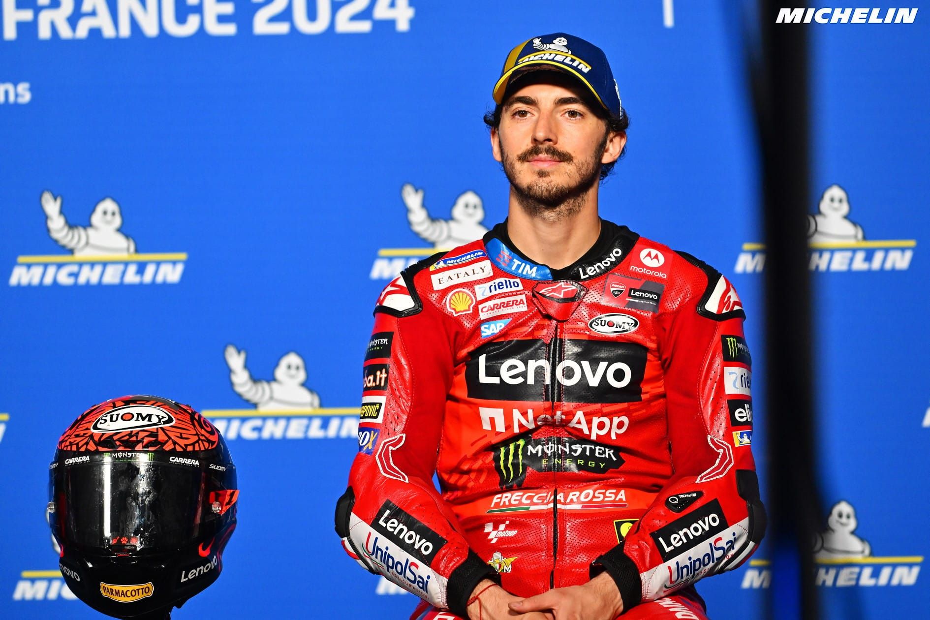 Le Mans, Bagnaia (3e) : « Jorge et Marc étaient juste plus rapides »