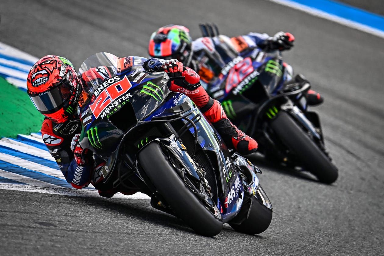 Quartararo et Yamaha bouclent un nouveau test