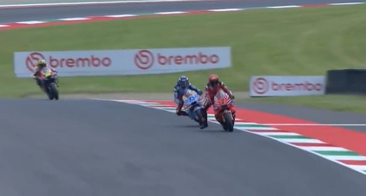 « Il était était au milieu de la trajectoire » : Pourquoi Marquez s'est énervé contre Bagnaia