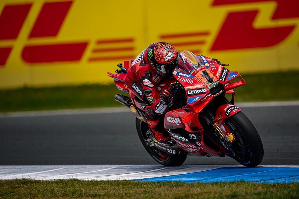 Assen, Q2 MotoGP : Bagnaia et Martin écrasent le record et la concurrence