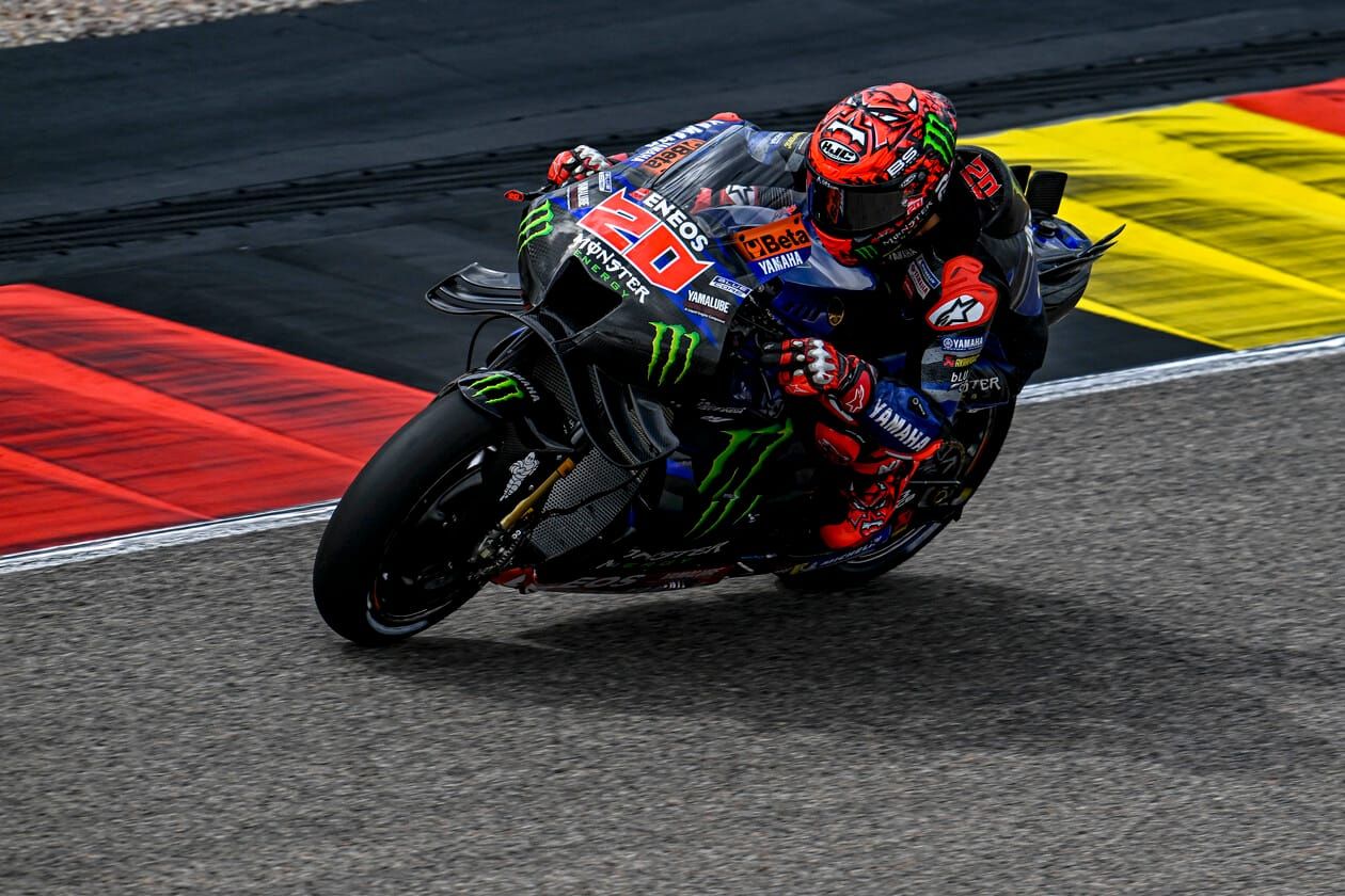 Sachsenring, Quartararo (J1) : « La Q2 n'est pas un objectif réaliste »