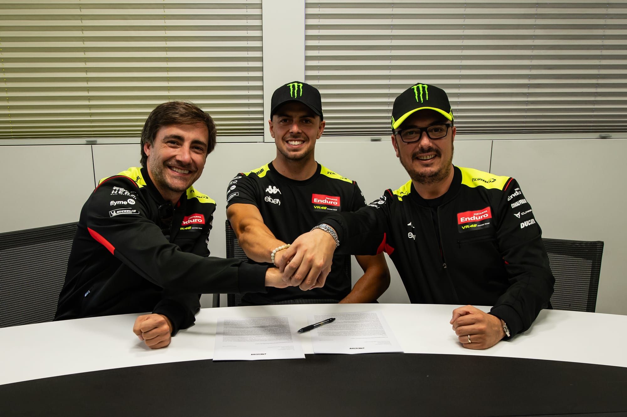 Di Giannantonio prolonge avec VR46 jusqu’en 2026 avec un contrat Ducati