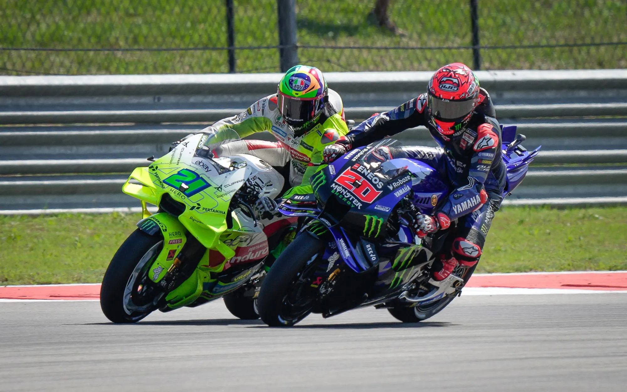 « Ça fait du bien » : Quartararo, guerrier du sprint d'Austin !