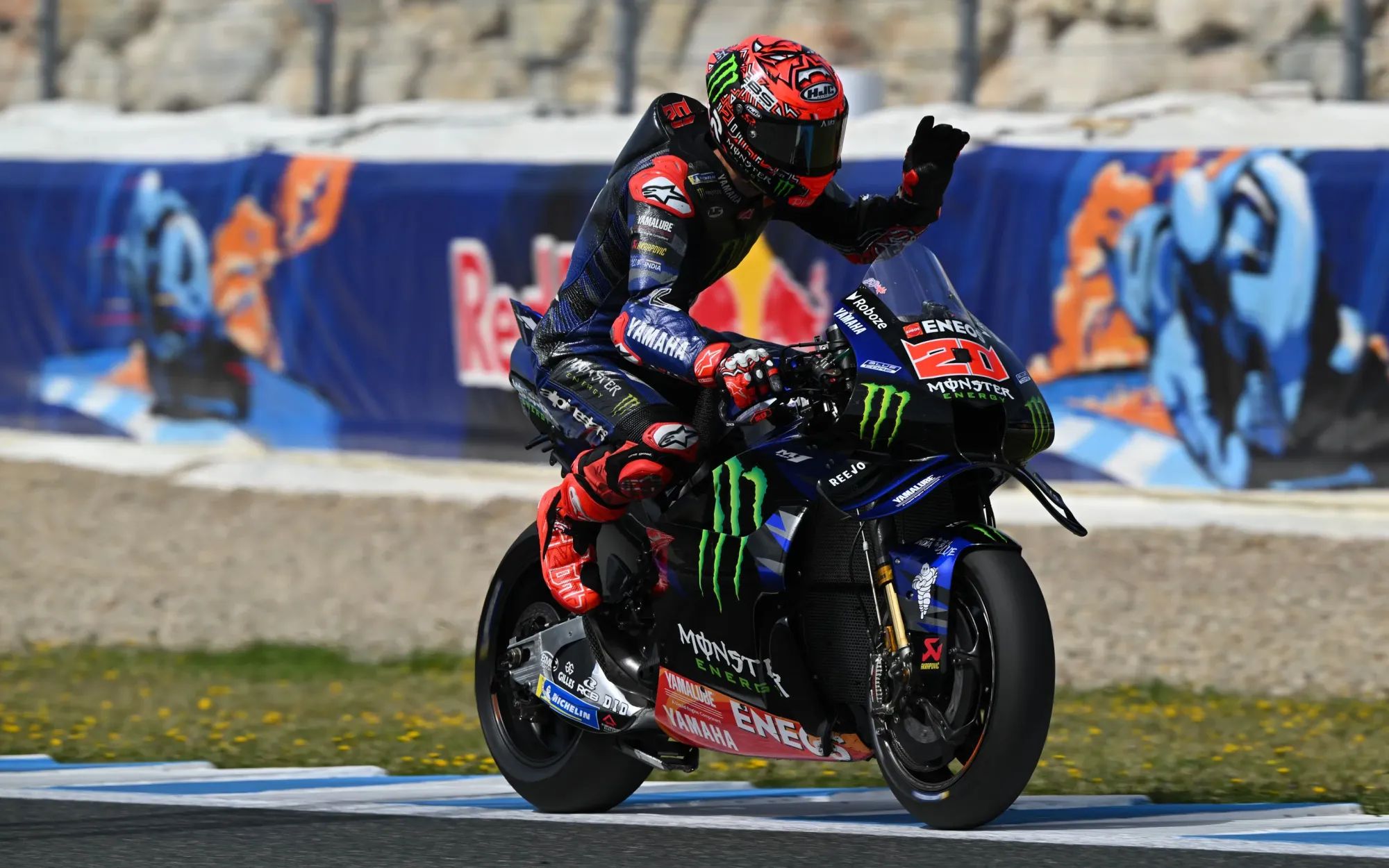 Quartararo performe à Jerez mais ne veut « pas se mettre la pression avec le résultat »