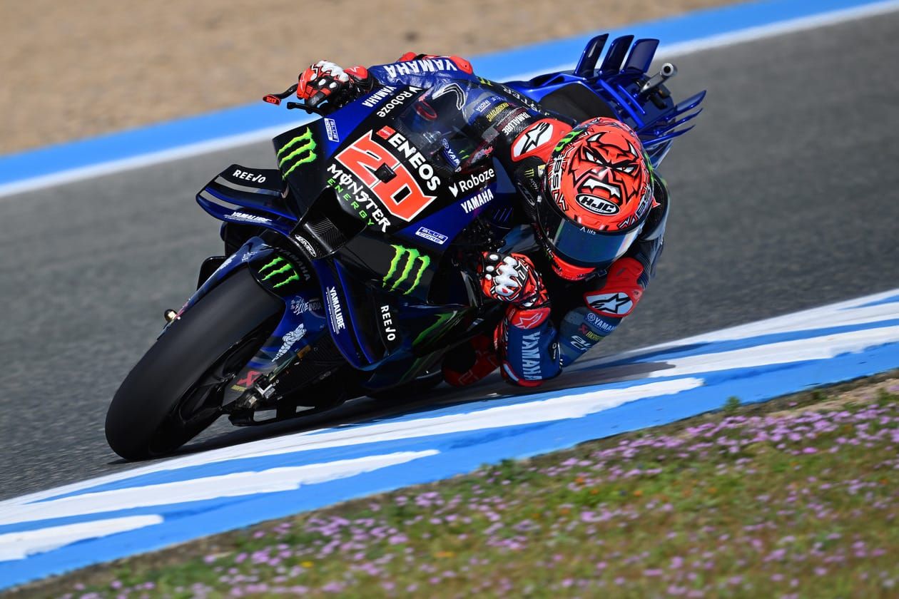FABIO QUARTARARO EN POLE À JEREZ !