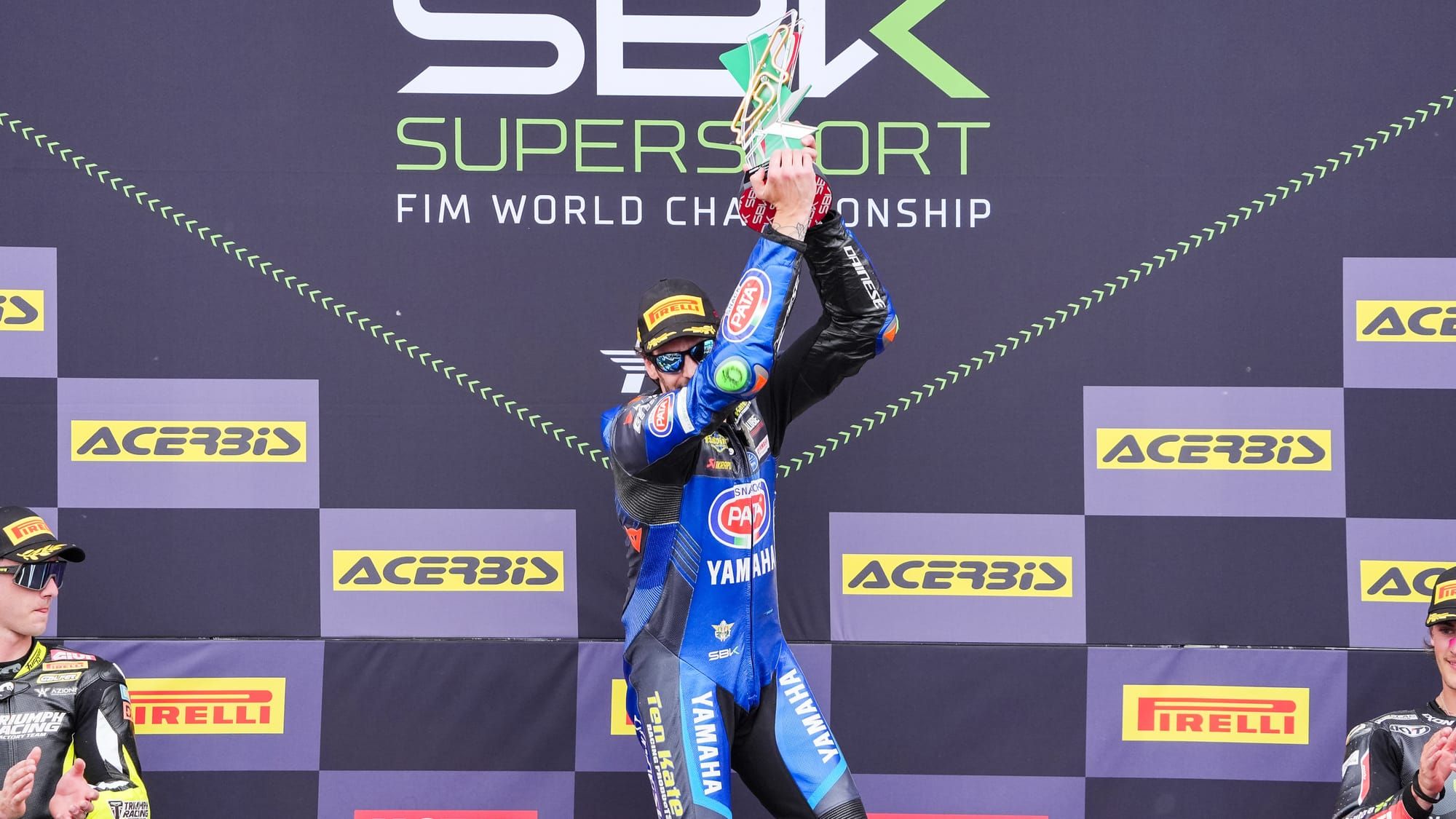 Manzi taille patron en Supersport à Crémone