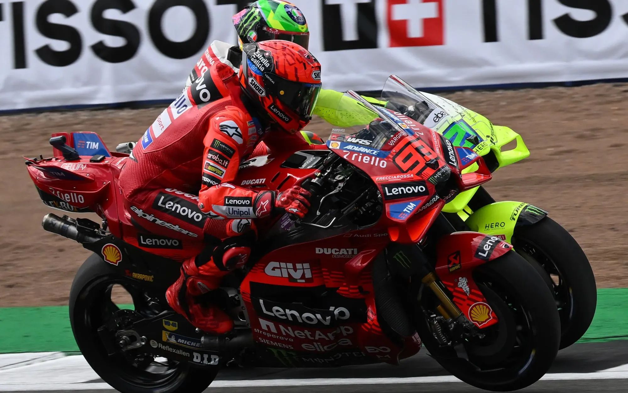 Marquez pas satisfait à Silverstone : « Le drapeau rouge a sauvé notre course »