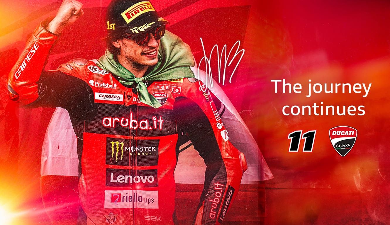 Ducati enrôle Bulega en pilote d'essai MotoGP