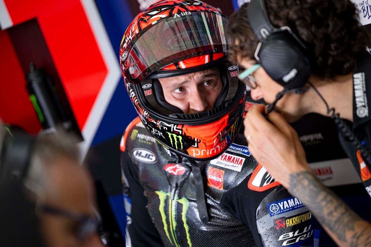 Aragon, Quartararo (J2) : Du "chatter" gâche son sprint