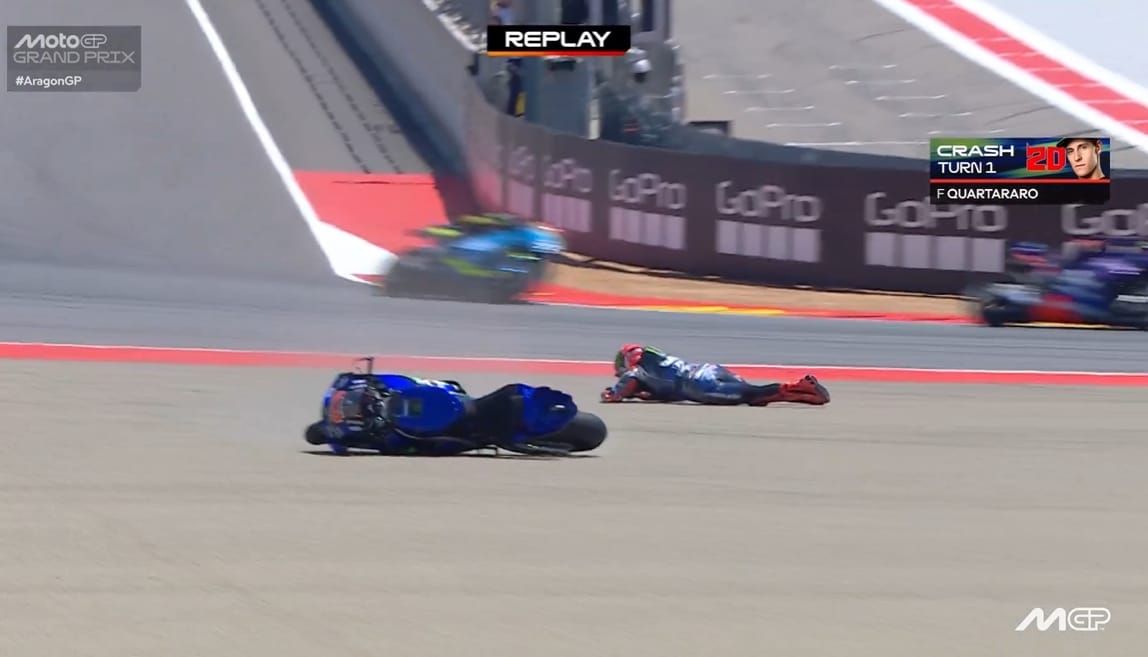 Quartararo tombé en Aragon : « On va essayer de trouver une solution »