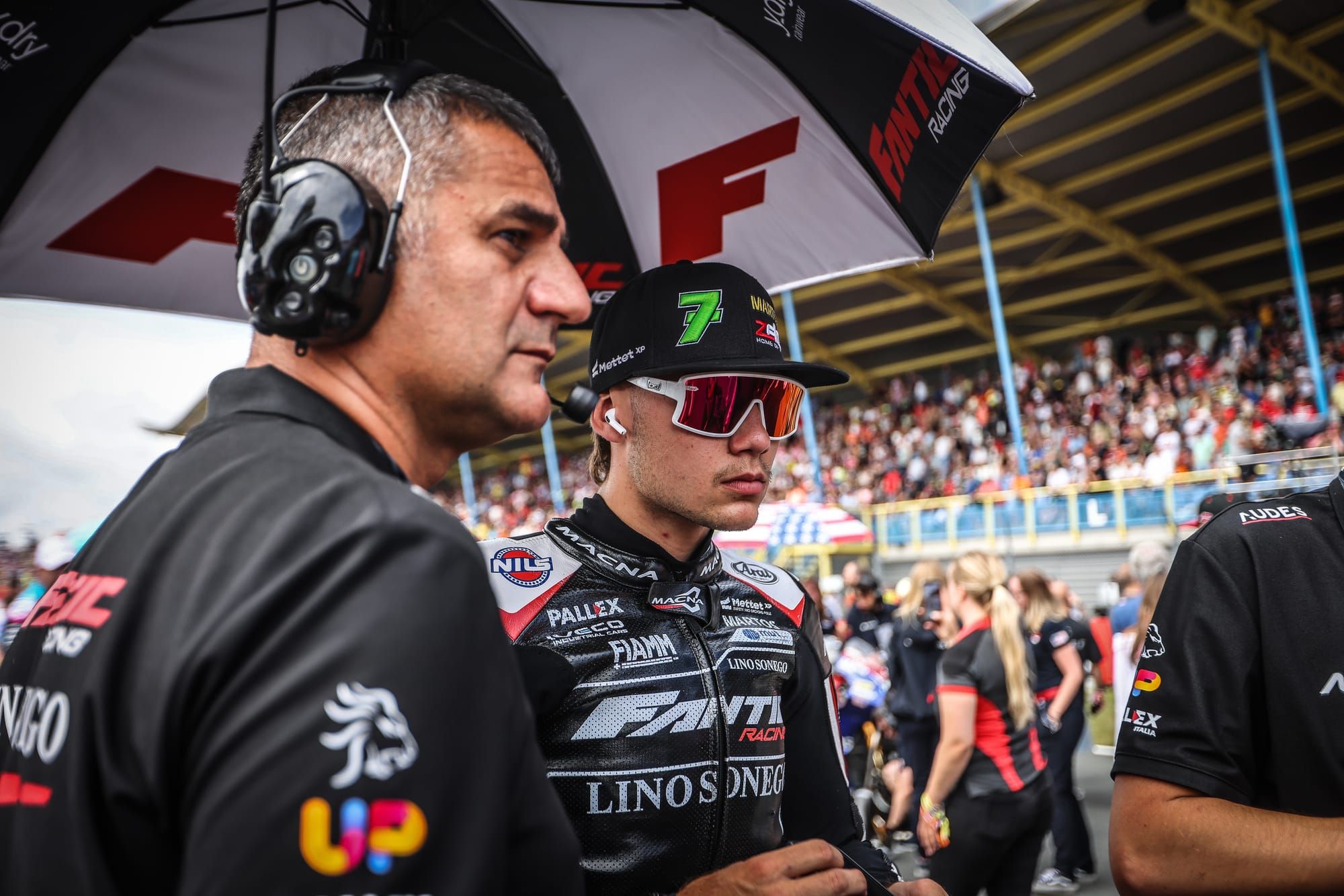 Sachsenring, Moto2 : Drapeau rouge et 2e place de Barry Baltus !