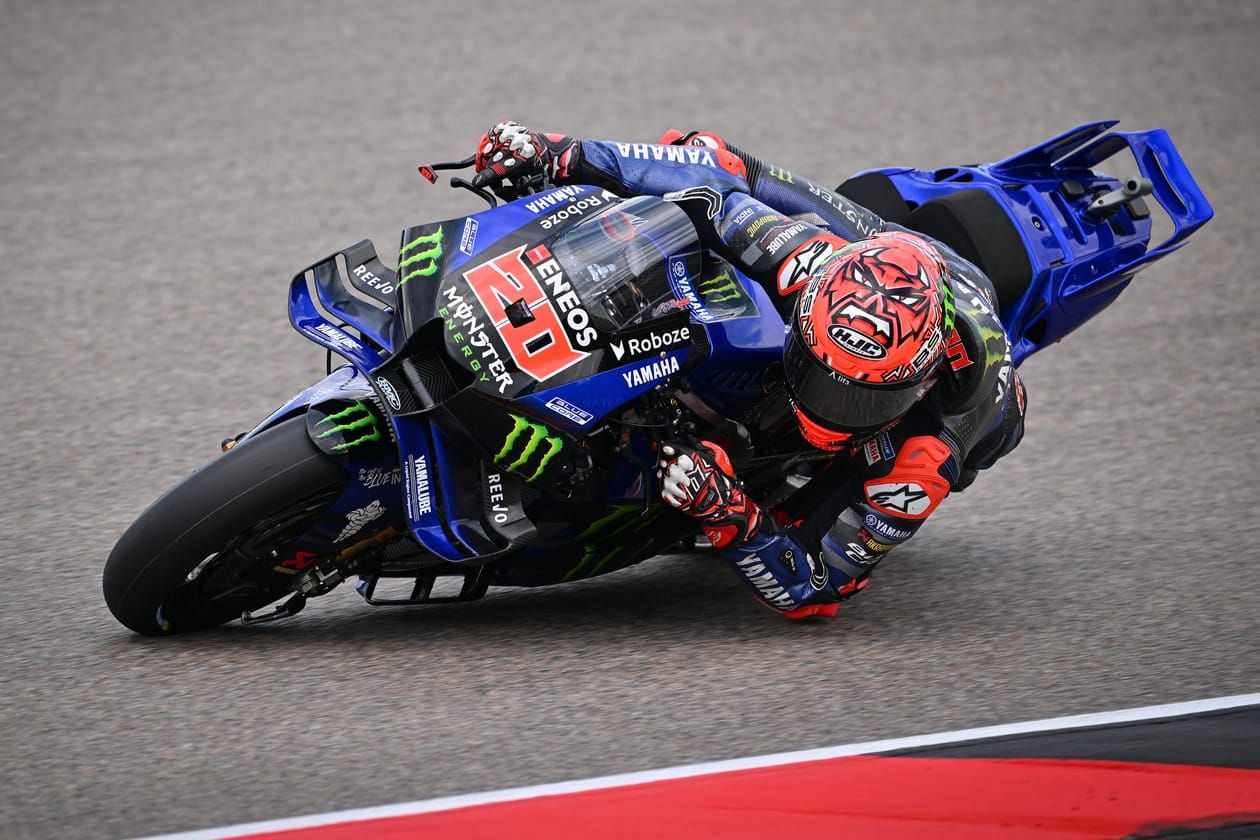 Sachsenring, Quartararo (J1) : « À la limite partout »