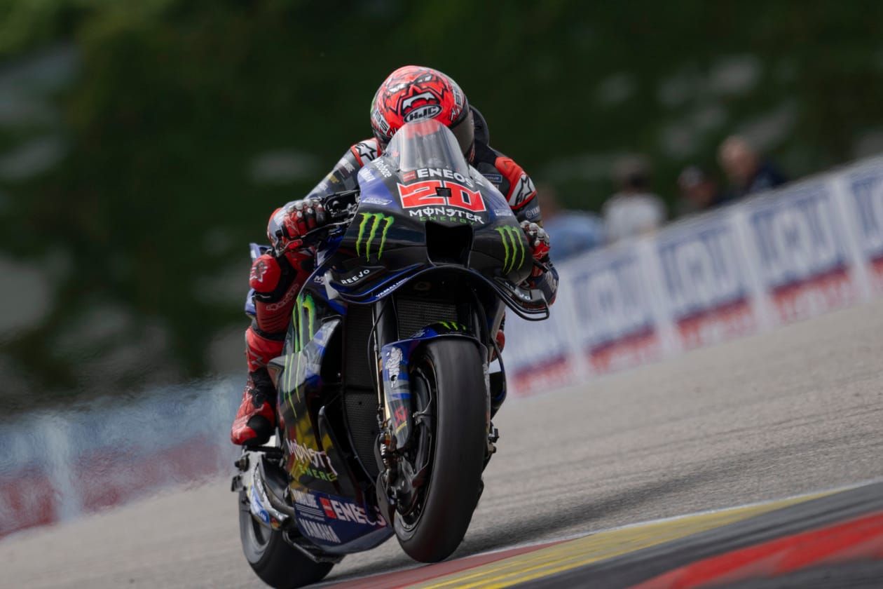 Brno, Quartararo : « De bons résultats mais il nous reste encore du travail »