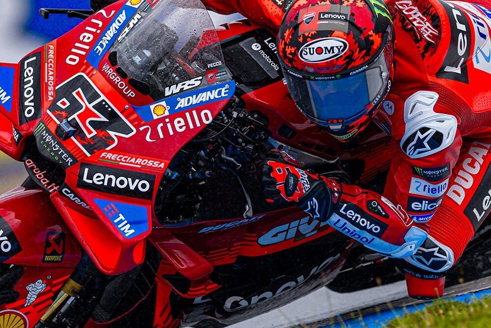 Brno, Q2 MotoGP : Bagnaia de retour, Marquez et Zarco à terre !