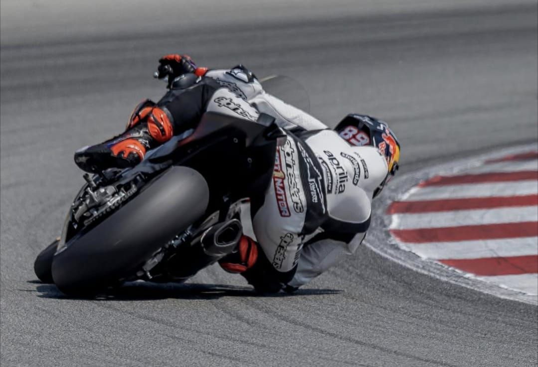 Martin de retour sur une Aprilia de série