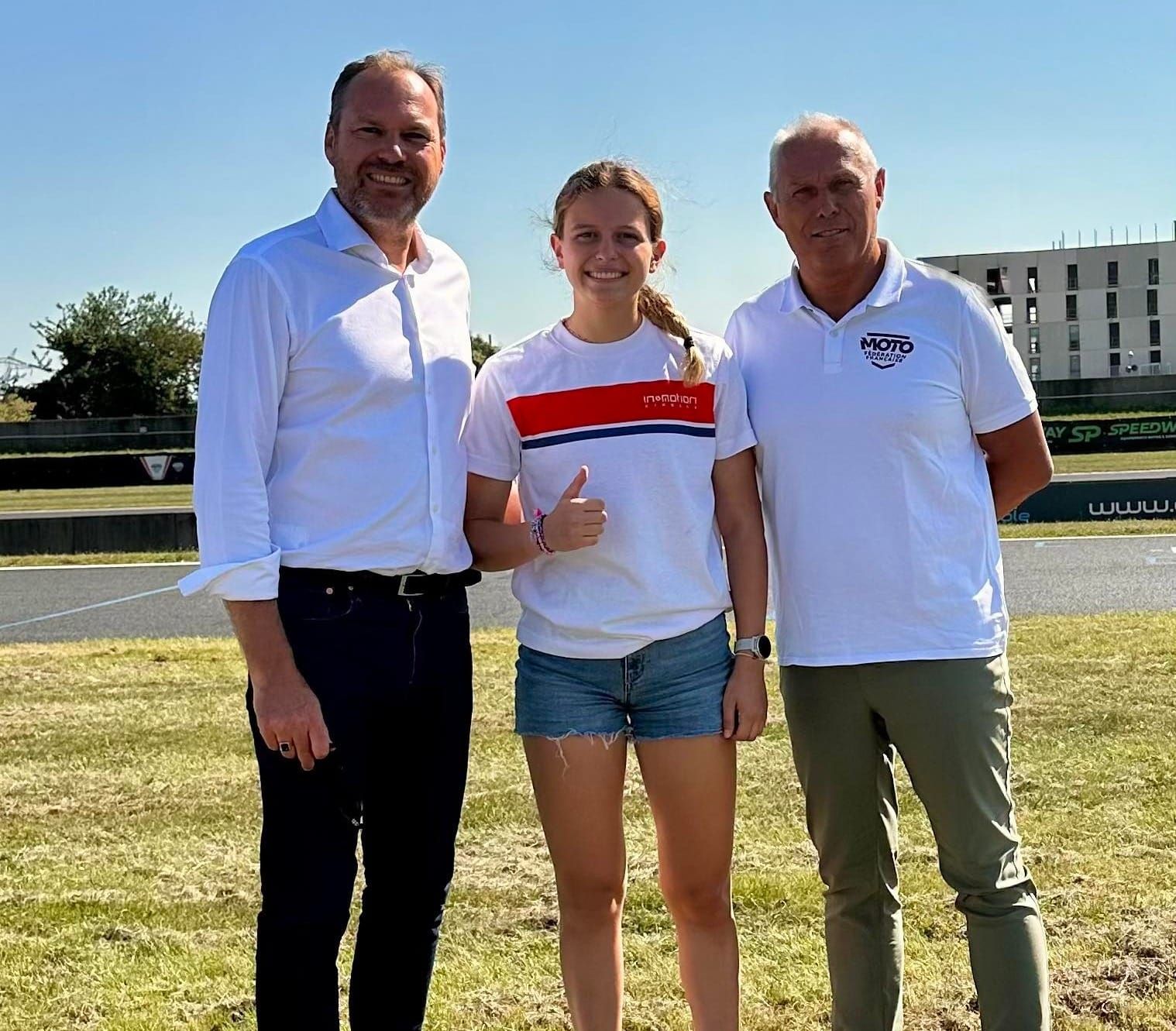 Justine Pedemonte, wildcard à Magny-Cours