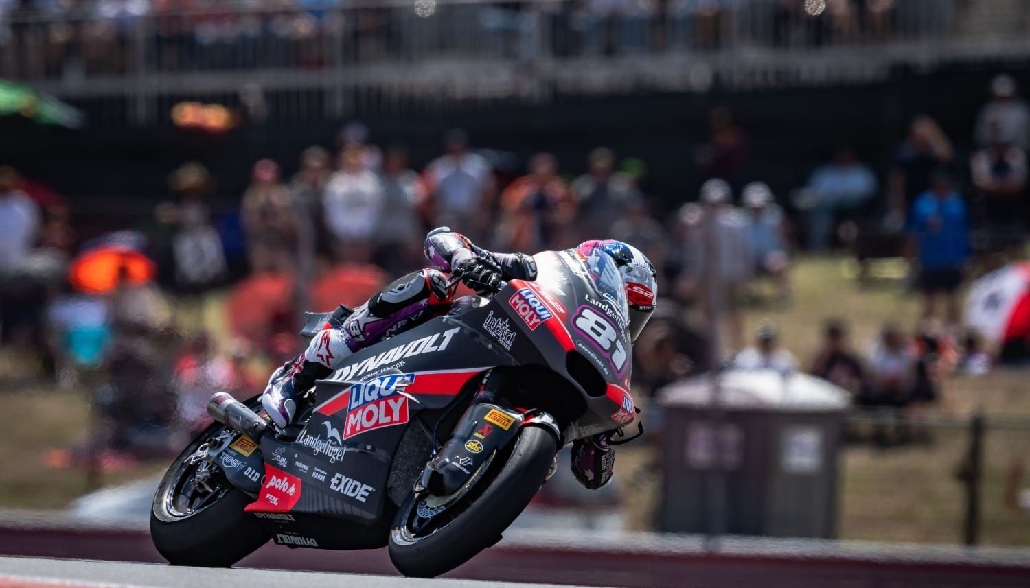 Jerez, Moto2 (PR) : Agius devant Lopez et Baltus