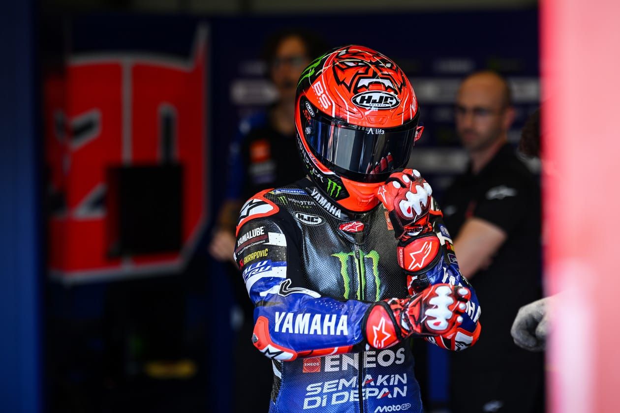 Quartararo : « Je n'ai pas très envie de pousser »