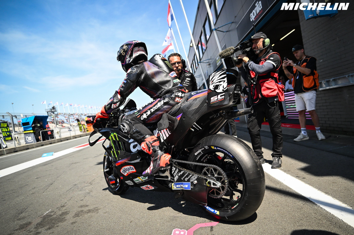 Assen, MotoGP (Q1/Q2) : 4 Aprilia aux 4 premières positions