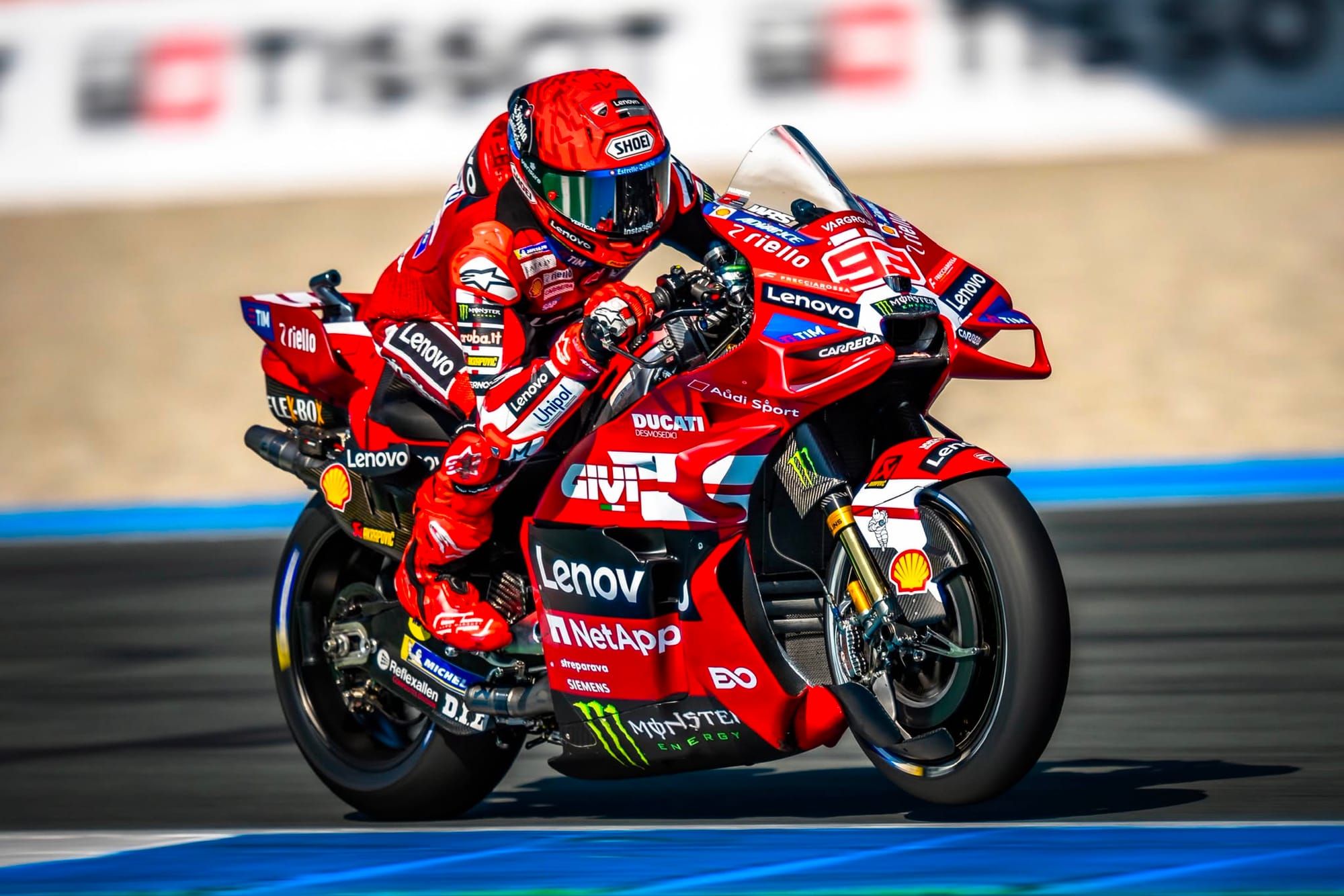 Sachsenring, MotoGP (PR) : Marquez frappe fort, Bagnaia en Q1