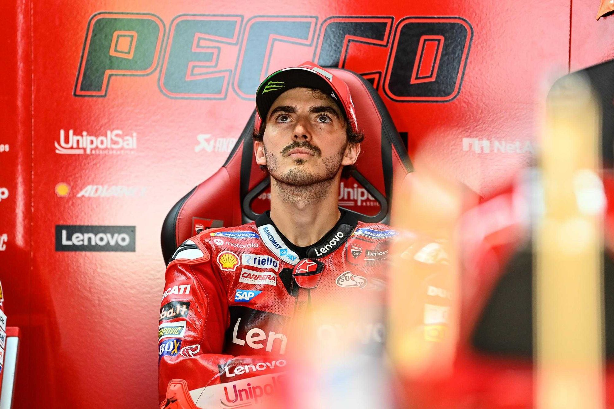 Bagnaia sur Nakagami : « Je ne comprends pas ce qu’il espérait avec ce freinage »