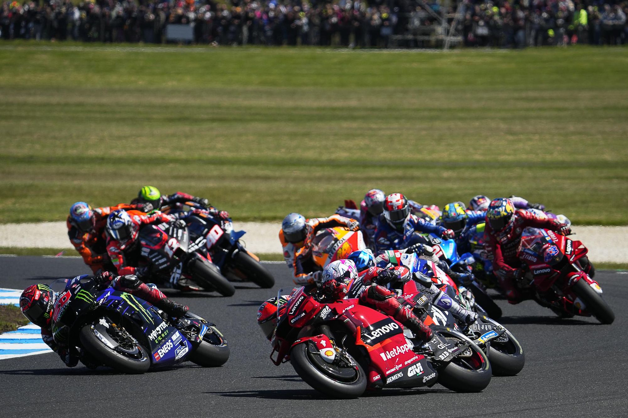 Australie, Bagnaia (3e) : « Yamaha a un problème, c'est clair »