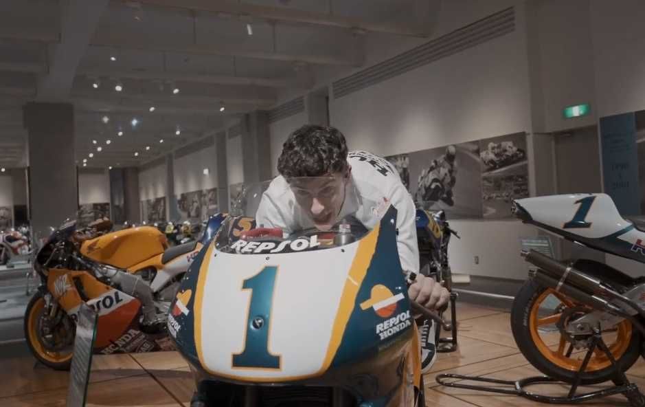 Marquez veut tester la Honda NSR 500 !