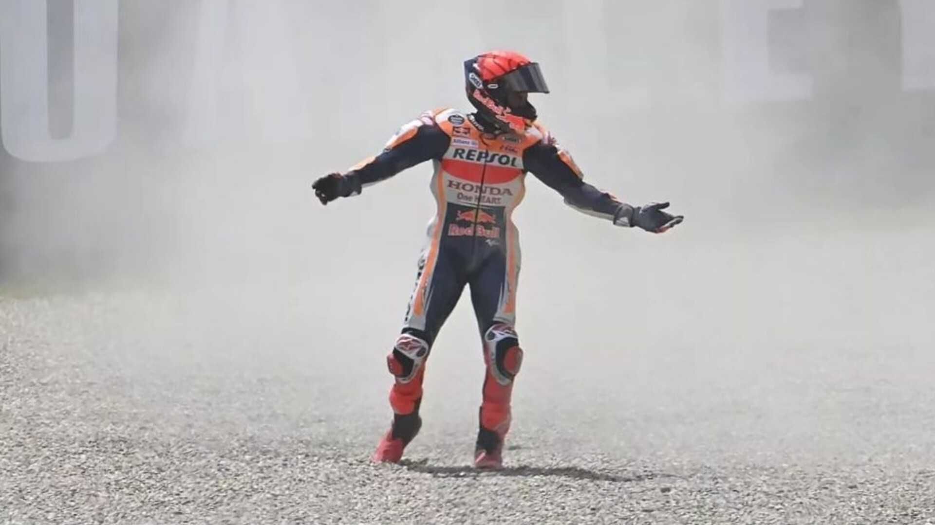 « On chute trop... » : Marquez encore au tapis au Mugello