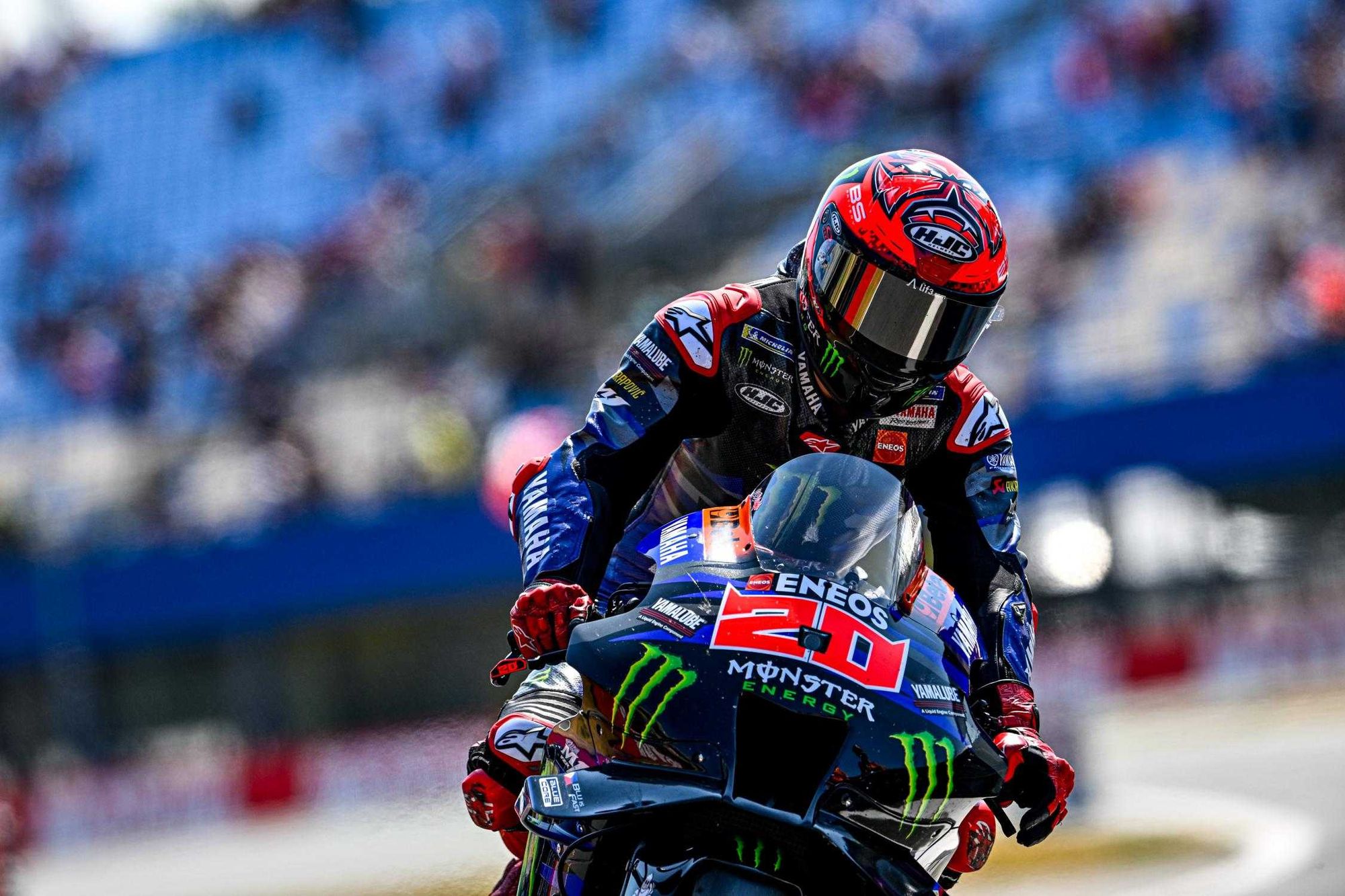 Assen (J1) : Quartararo en souffrance « J’ai vraiment mal même avec les médicaments »