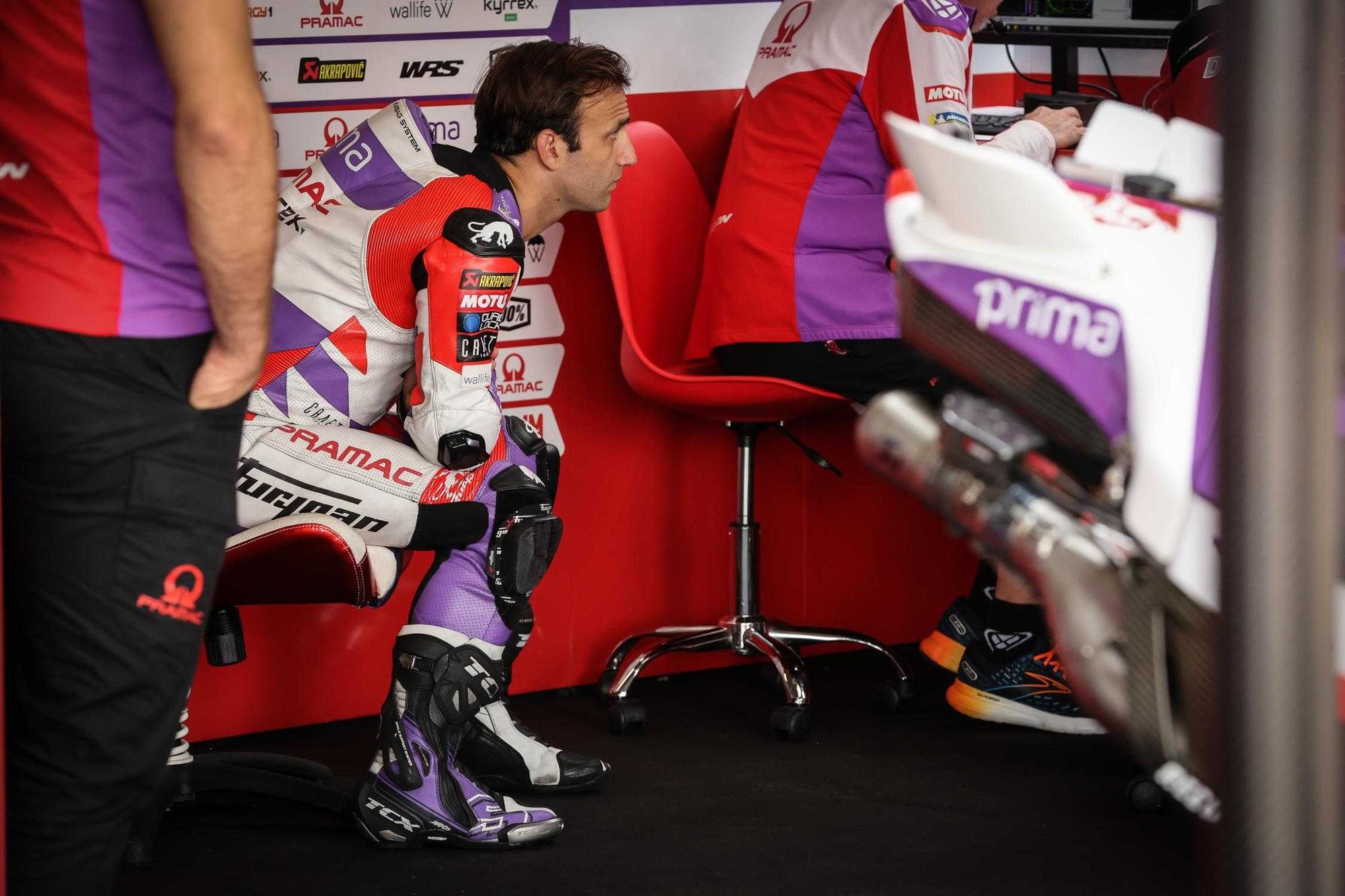 Assen (J2), Zarco a fait le mauvais choix à l’avant : « J’espère avoir ma chance demain »