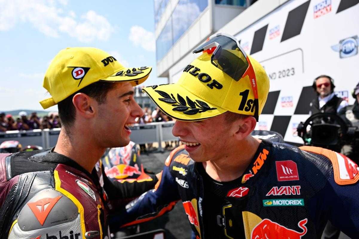 Championnat Moto2 à la trêve : le duel Arbolino - Acosta