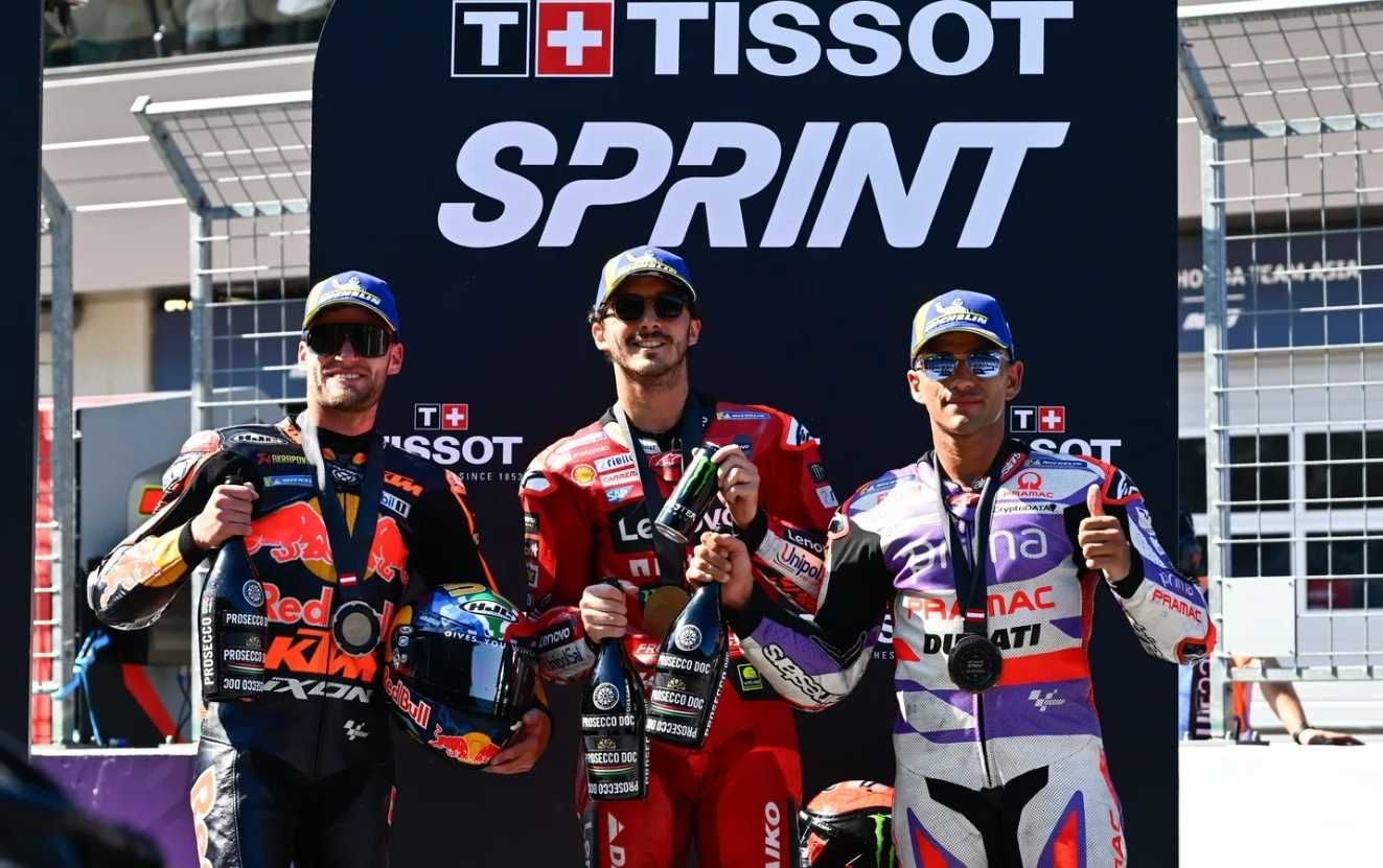 Autriche, Championnat (SPRINT) : 46 points d'avance pour Bagnaia