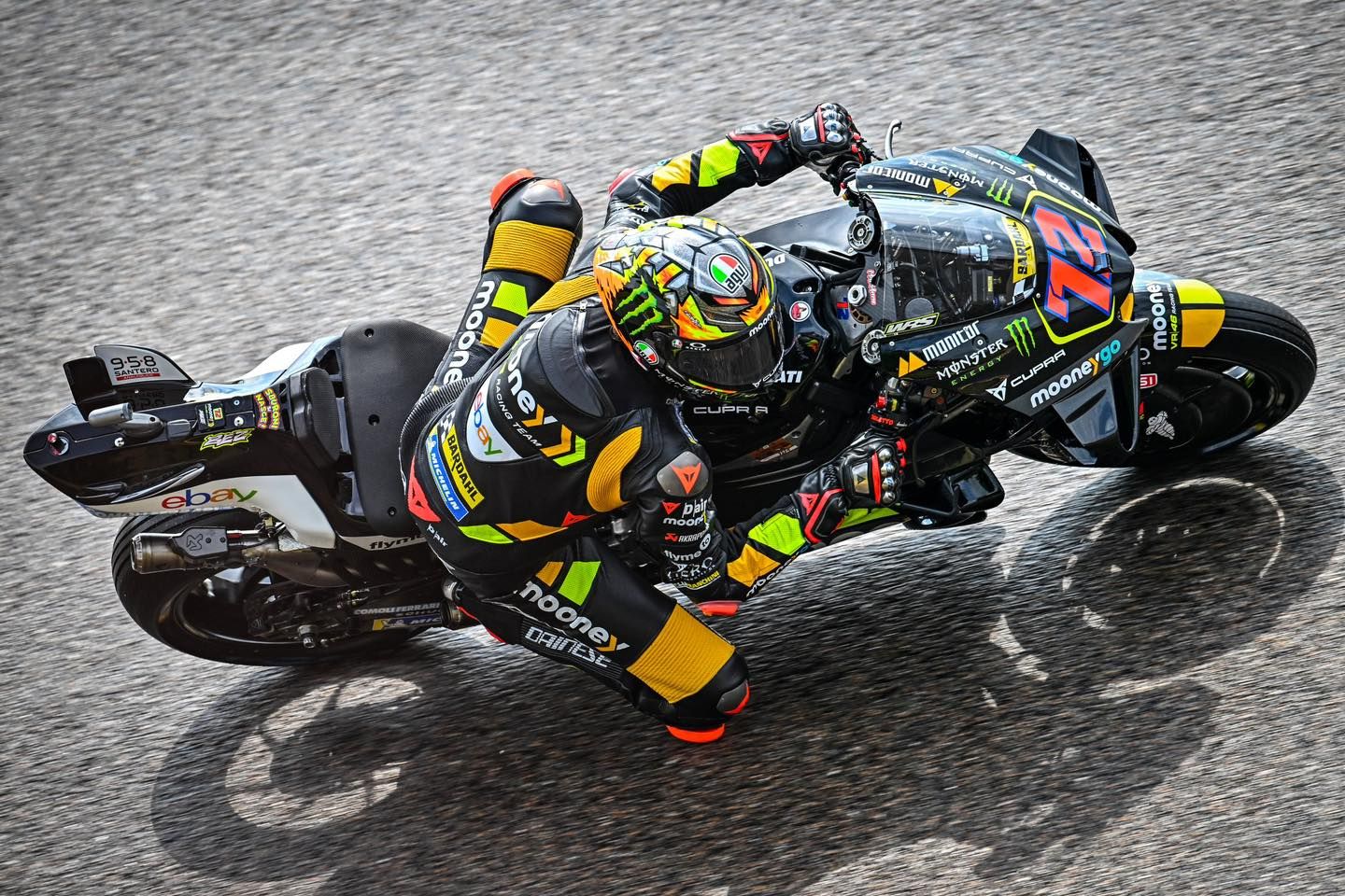 Valence, MotoGP (FP2) : Bezzecchi meilleur temps, Bagnaia se reprend