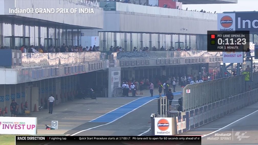 Le départ du sprint d'Inde à nouveau retardé !