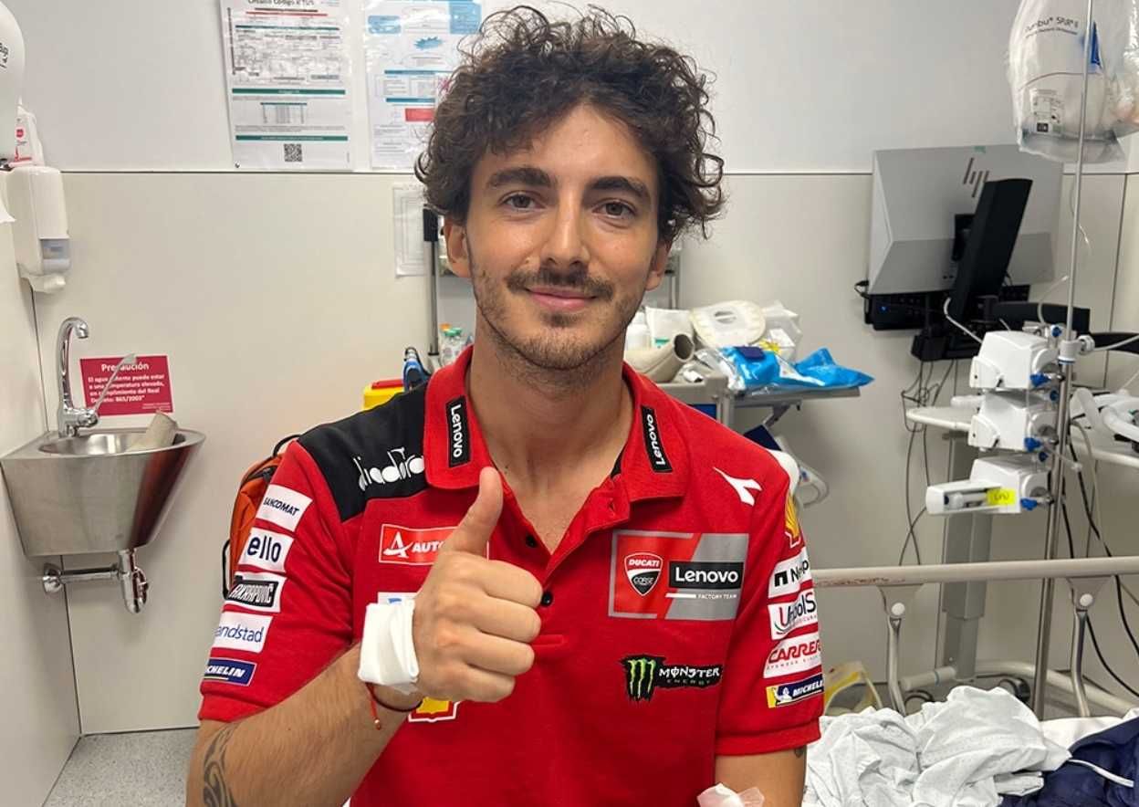 Contrôle médical à venir pour Bagnaia, « déterminé à rouler » à Misano