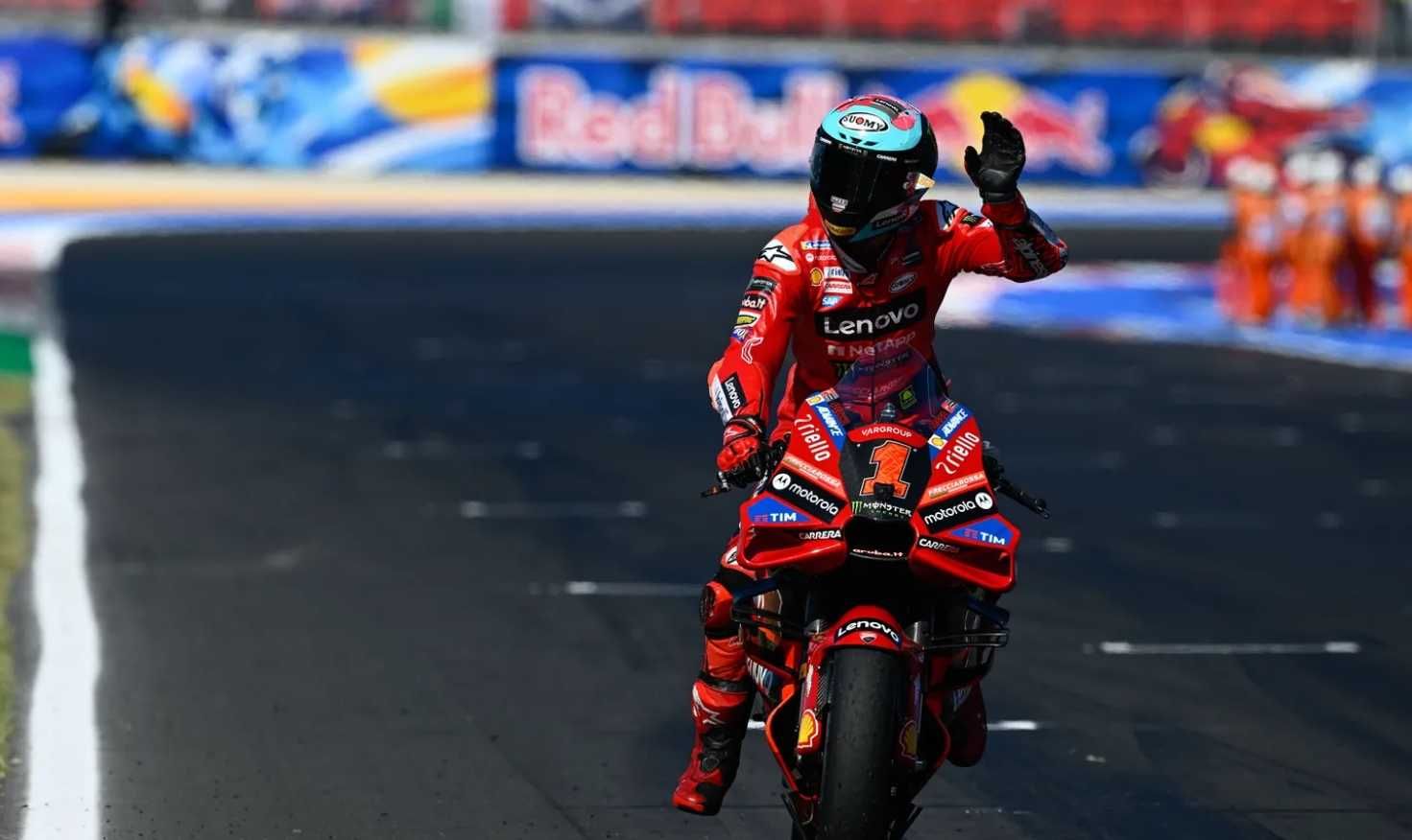 Misano, MotoGP (WUP) : Bagnaia matinal, Martin et Bezzecchi aussi