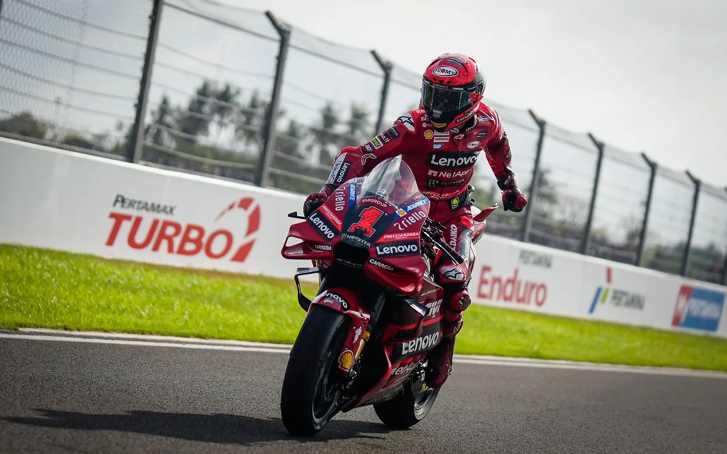 Mandalika, Bagnaia (1er) : « Aujourd’hui, mon objectif était de gagner »