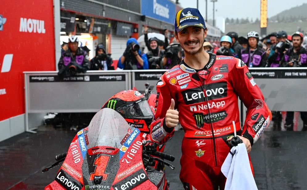 Martin à 3 points ? « J'aime cette pression », répond Bagnaia !