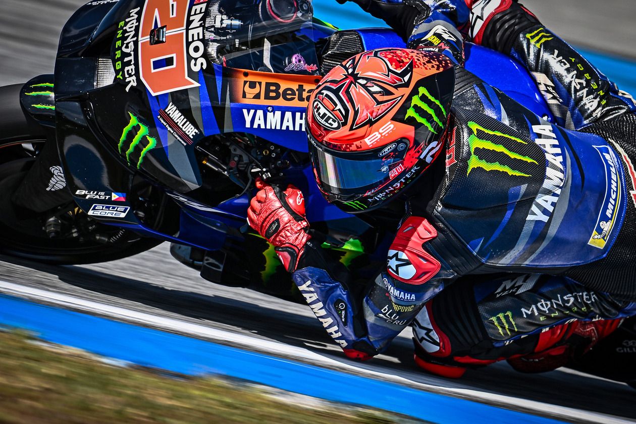 Valence, Quartararo (J1) : « J'ai fait une erreur de débutant »
