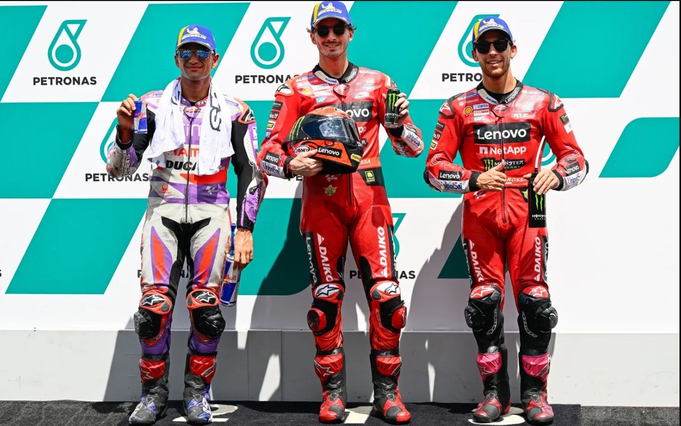 MotoGP (Q2) : Bagnaia en pole devant Martin, Sepang s'enflamme !