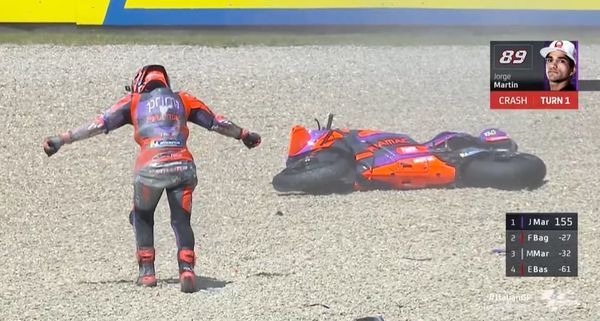 Championnat MotoGP (sprint) : Martin cède du terrain à Bagnaia et Marquez