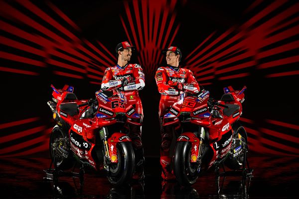 Photos : La Ducati officielle de Marquez et Bagnaia !