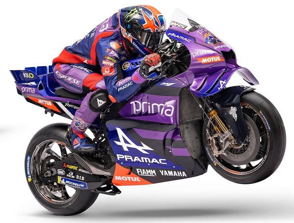 Du bleu, du violet et Alpine : la Yamaha Pramac dévoilée !