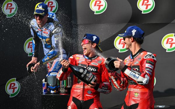 « Marquez a un peu joué avec nous » - Bagnaia, 3e à Buriram