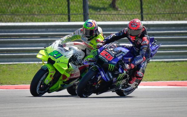 « Ça fait du bien » : Quartararo, guerrier du sprint d'Austin !
