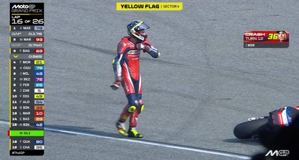 « Je me brûlais, j'ai perdu ma concentration » : Mir raconte sa chute