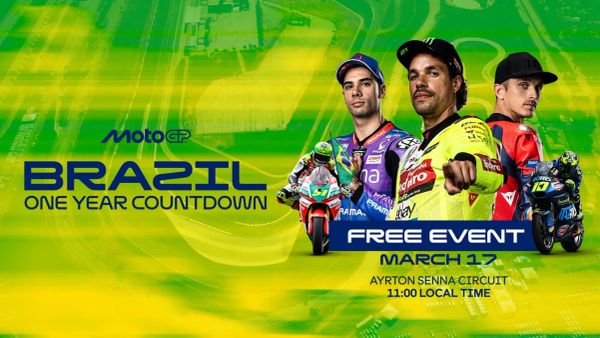 Des stars du MotoGP en visite avant le GP du Brésil
