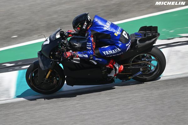 Yamaha a testé son V4 à Valence