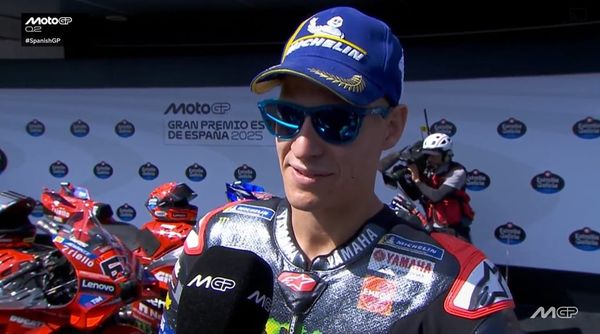 « Une émotion spéciale » : Quartararo célèbre son retour en pole